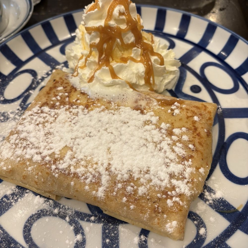 mango crepe