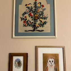 Owlbear Cafe - Bathroom art