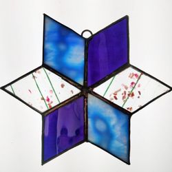 Vavroch Glass - Sample of a 'star' ornament we made in our session