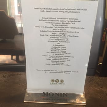 Axum Coffee - Donations in the community - Coffee & Tea Near Me - Winter Garden, Florida Axum Coffee - Donations in the community - Coffee & Tea Near Me - Winter Garden, Florida