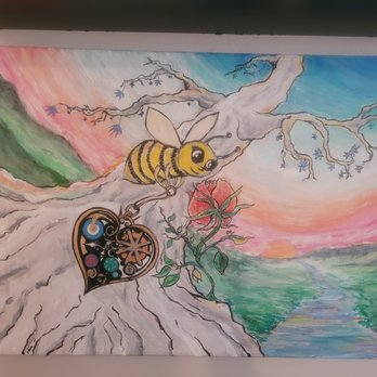 Bravissimo Art Center - This is the painting Jake helped me complete. His art teaching techniques will turn a novice artist's basic ideas into a masterpiece. - Art Schools Near Me - Tucson, Arizona