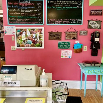 Granny Joe's Ice Creamatorium - a pink wall - American Near Me - Vermilion, Ohio Granny Joe's Ice Creamatorium - a pink wall - American Near Me - Vermilion, Ohio