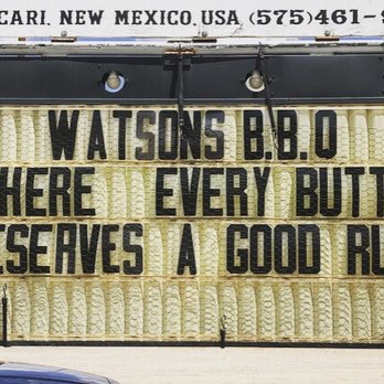 Watson's BBQ - Barbeque Near Me - Tucumcari, New Mexico