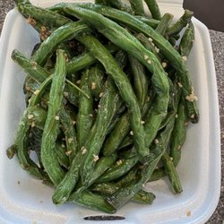 Pick Up Stix - Garlic green beans
