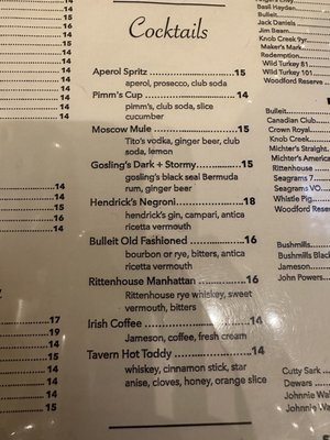 Menu photo 1 Tavern on Jane New York, NY Menu photo 1 Tavern on Jane New York, NY