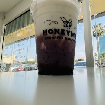 Honeymee - Blueberry latte - Ice Cream & Frozen Yogurt Near Me - Houston, Texas Honeymee - Blueberry latte - Ice Cream & Frozen Yogurt Near Me - Houston, Texas