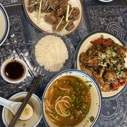 Lemon Lemongrass Fried Pork Ribs, Spicy Fragrant Fish Fillets, Braised Beef Rice Noodle Lemon Lemongrass Fried Pork Ribs, Spicy Fragrant Fish Fillets, Braised Beef Rice Noodle