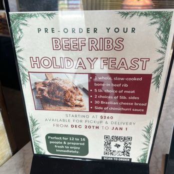 Texas de Brazil - Tampa - Holiday pre order menu - Brazilian Near Me - Tampa, Florida Texas de Brazil - Tampa - Holiday pre order menu - Brazilian Near Me - Tampa, Florida