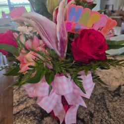 Springtown Flower Shop - Designer Choice for Birthday