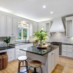 The Refresh Team - Coldwell Banker - Texture and color brought this kitchen alive.