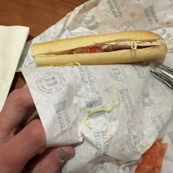 Jimmy John's - Look at how thin the sandwiches you can't even see the meat - Sandwiches Near Me - Vernon Hills, Illinois Jimmy John's - Look at how thin the sandwiches you can't even see the meat - Sandwiches Near Me - Vernon Hills, Illinois