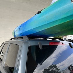 Rock/Creek Adventures and Rentals - Kayak on our car