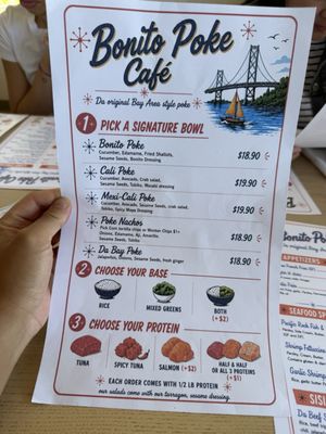 Menu photo 2 Bonito Poke Cafe American Canyon, CA