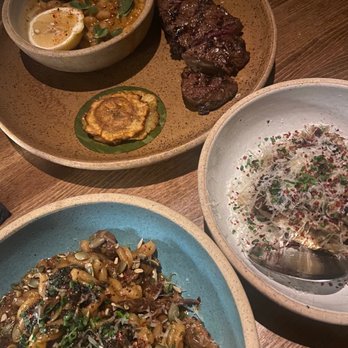 Verse - NY, truffle? crushed potatoes & lamb pasta - Seafood Near Me - Toluca Lake, California Verse - NY, truffle? crushed potatoes & lamb pasta - Seafood Near Me - Toluca Lake, California