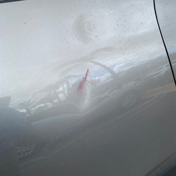 Seaside Dent Removal - Before repairs - Mobile Dent Repair Near Me - Carlsbad, California Seaside Dent Removal - Before repairs - Mobile Dent Repair Near Me - Carlsbad, California