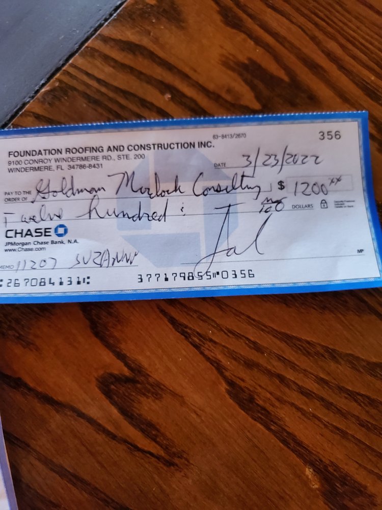 Slide of Foundation Roofing and Construction