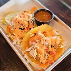 La Chancla Mexican Grill - Baja shrimp tacos
