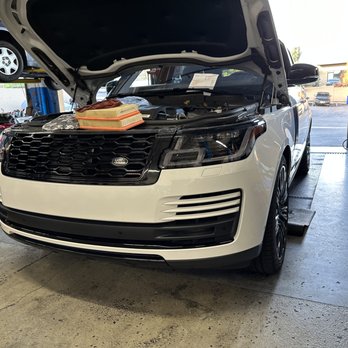 Poway Import Auto Experts - 2022 Range Rover oil and filter service - Auto Repair Near Me - Poway, California