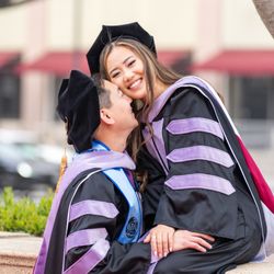 WallyTranPhotography - Couples graduation photo