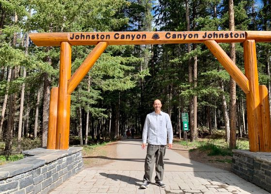 Johnston Canyon by null