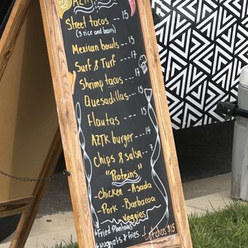 Aztk Foodtruck - Menu 4/25/23 - Food Trucks Near Me - West River, Maryland Aztk Foodtruck - Menu 4/25/23 - Food Trucks Near Me - West River, Maryland