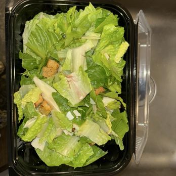 Not Your Average Joe's - Woodbridge - This is the "family" sized Cesar salad!  It's a single size!  And, most of the romaine is brown &/or limp. - New American Near Me - Woodbridge, Virginia