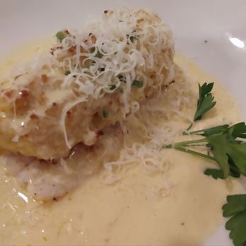 La Casa Pasta Restaurant - Halibut special with shrimp, imperial crab meat, and cream sauce. - Italian Near Me - Newark, Delaware