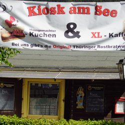 Kiosk am See