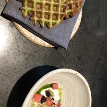 Nonesuch - Lovage waffle - yum! - New American Near Me - Oklahoma City, Oklahoma Nonesuch - Lovage waffle - yum! - New American Near Me - Oklahoma City, Oklahoma