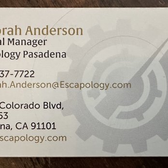 Escapology - Escape Games Near Me - Pasadena, California