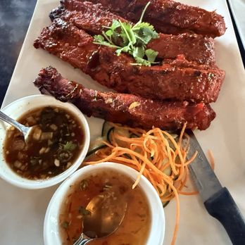 Panvimarn Thai Cuisine - Paknavin Ribs - Thai Near Me - Long Beach, California