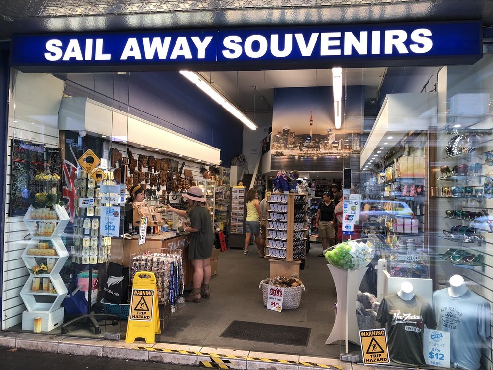 SAIL AWAY SOUVENIR Updated September 2024 90 Queen St, Auckland