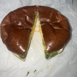 7th Heaven Coffee & Eatery - Avocado and egg sandwich.