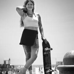 Venice Skate Park - July 3, 2023. Venice Beach. Laura.