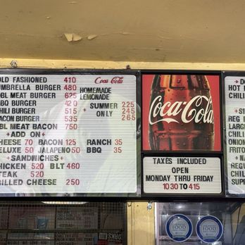 Yellow Umbrella - Burgers Near Me - Fort Smith, Arkansas