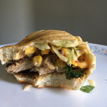 Scotty Bons Caribbean Grill - My pictures don't do the jerk chicken sandwich justice lol loaded with all the toppings minus jalapeños. - Caribbean Near Me - Brampton, Ontario Scotty Bons Caribbean Grill - My pictures don't do the jerk chicken sandwich justice lol loaded with all the toppings minus jalapeños. - Caribbean Near Me - Brampton, Ontario