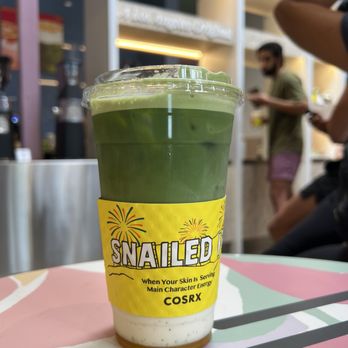 Alfred Coffee - Large iced Matcha latte with honey - Coffee & Tea Near Me - Los Angeles, California Alfred Coffee - Large iced Matcha latte with honey - Coffee & Tea Near Me - Los Angeles, California