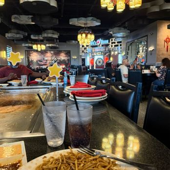 Wu House - View of the hibachi dining room looking out into the lobby. - Sushi Bars Near Me - Merrillville, Indiana Wu House - View of the hibachi dining room looking out into the lobby. - Sushi Bars Near Me - Merrillville, Indiana
