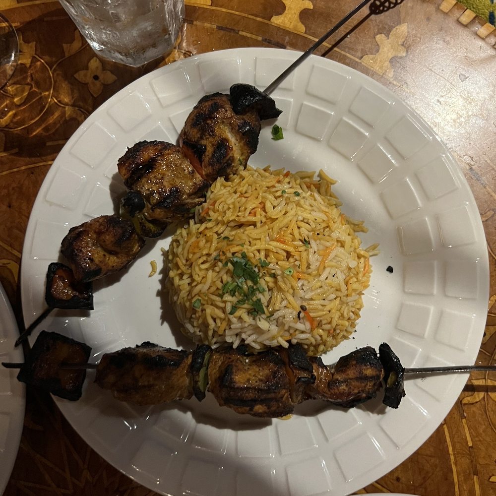 Marrakesh Restaurant - Chicken Brochette - Moroccan Near Me - Portland, Oregon