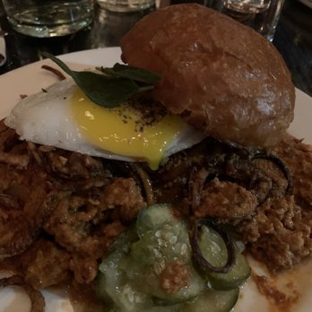 Quinn's - Wild boar sloppy joe - New American Near Me - Seattle, Washington Quinn's - Wild boar sloppy joe - New American Near Me - Seattle, Washington