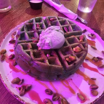 Madres Brunch - Pistachio Waffles Yummm - Breakfast & Brunch Near Me - Riverside, California Madres Brunch - Pistachio Waffles Yummm - Breakfast & Brunch Near Me - Riverside, California