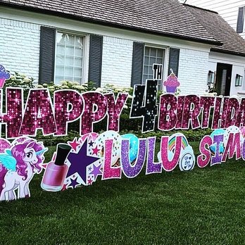 Gift a Yard Card - Barbie and unicorn - Photo Booth Rentals Near Me Gift a Yard Card - Barbie and unicorn - Photo Booth Rentals Near Me
