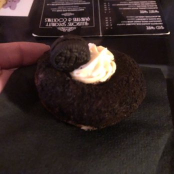 Illusions Bar & Theater - Diablo donut! Given to audience in honor of their first show as a married couple. - Bars Near Me - Baltimore, Maryland Illusions Bar & Theater - Diablo donut! Given to audience in honor of their first show as a married couple. - Bars Near Me - Baltimore, Maryland