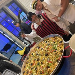 Halloween paella party