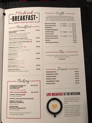 Menu photo 5 Vittoria Restaurant Edinburgh, EDH Menu photo 5 Vittoria Restaurant Edinburgh, EDH
