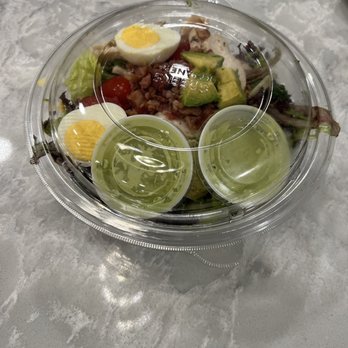 Panera Bread - Pathetic Cobb salad. Compared to the photos the owner posted this is ridiculous - Salad Near Me - Lincoln, Rhode Island Panera Bread - Pathetic Cobb salad. Compared to the photos the owner posted this is ridiculous - Salad Near Me - Lincoln, Rhode Island