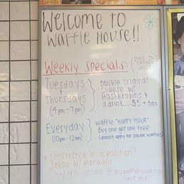 Weekly specials