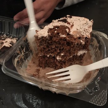Casa Latina - Chocolate Tres Leches (started eating before pic bc I was excited) - Mexican Near Me - Berkeley, California