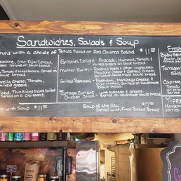 Sandwich, Soup and Salad Menu