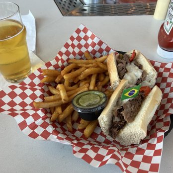 Boulevard Brewing Company - Taste of Brazil Carne Louca Sandwich (and Blvd '89 Lager). - Breakfast & Brunch Near Me - Kansas City, Missouri Boulevard Brewing Company - Taste of Brazil Carne Louca Sandwich (and Blvd '89 Lager). - Breakfast & Brunch Near Me - Kansas City, Missouri